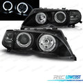 Faros BMW E46 01-05 OJOS Angel Fondo Negro | TDH Performance