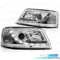 Faros PARA Volkswagen VW T5 03-09 Daylight Cromados