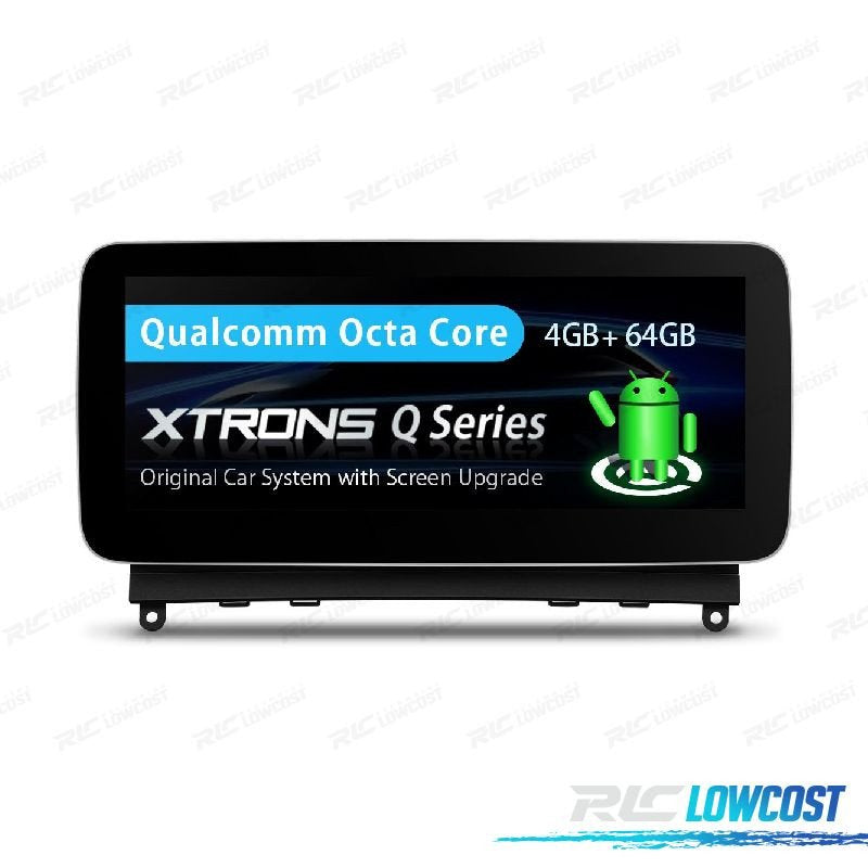 Radio GPS Android 12 PARA Mercedes C W204 07-10