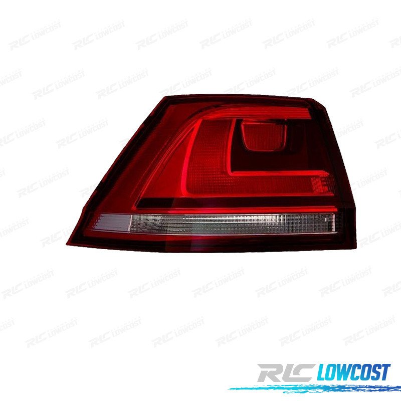 Piloto IZQ PARA Volkswagen VW GOLF VII Variant 12-17 Ahumado ROJO