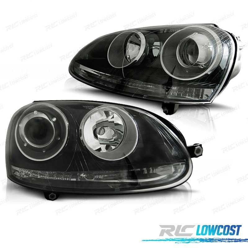 Faros Volkswagen VW GOLF MK5 03-08 R32 Negro