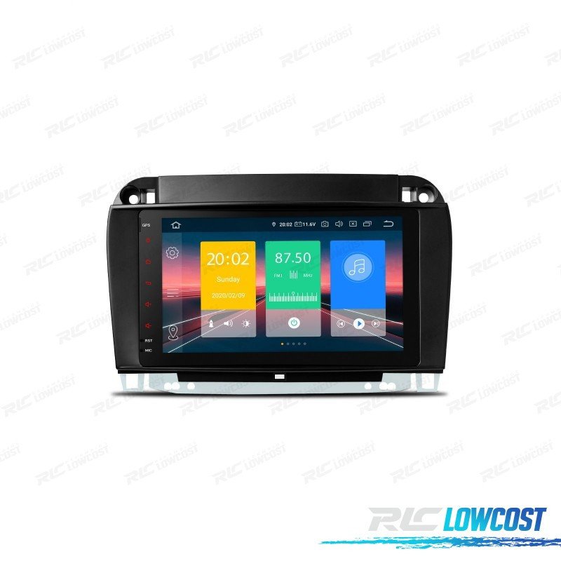 Radio GPS Android 10 Mercedes S W220 98-05