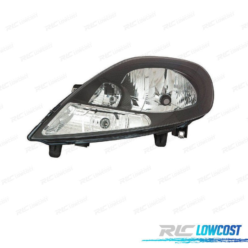 FARO IZQ OPEL Vivaro 06-13 Negro