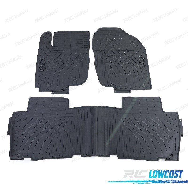 Alfombrillas GOMA Toyota RAV4 A3 05-13 3 Piezas