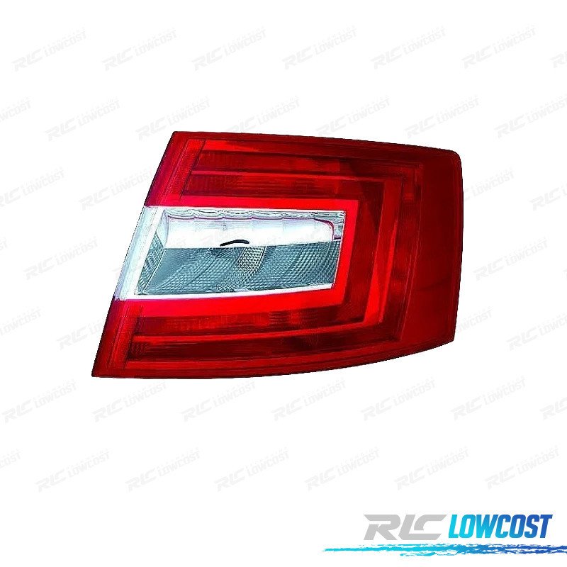 Piloto DCH Skoda Octavia 4P 13-17 Blanco ROJO
