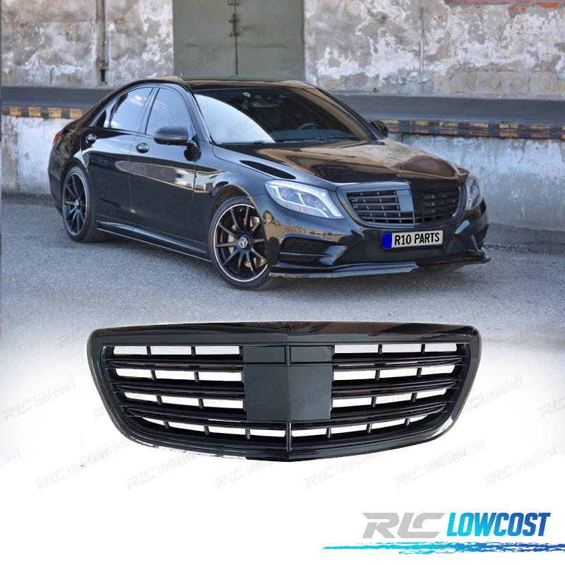 Parrilla Mercedes Clase S W222 13-20 Negro Brillo Night VIEW | TDH Performance