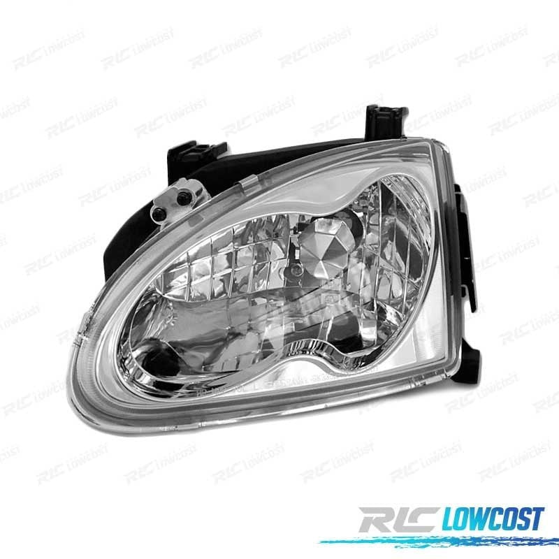Faros Honda CRX DEL SOL 92-97 Fondo Cromo | TDH Performance