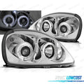 Faros PARA Toyota Yaris 99-03 OJOS Angel Cromados | TDH Performance