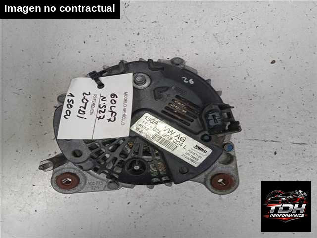 Alternador Volkswagen Golf 2.0 Tdi (2013) Ref. 03L903024L