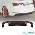 Difusor AUDI A3 S LINE Sedan 17-20 LOOK RS3 | TDH Performance
