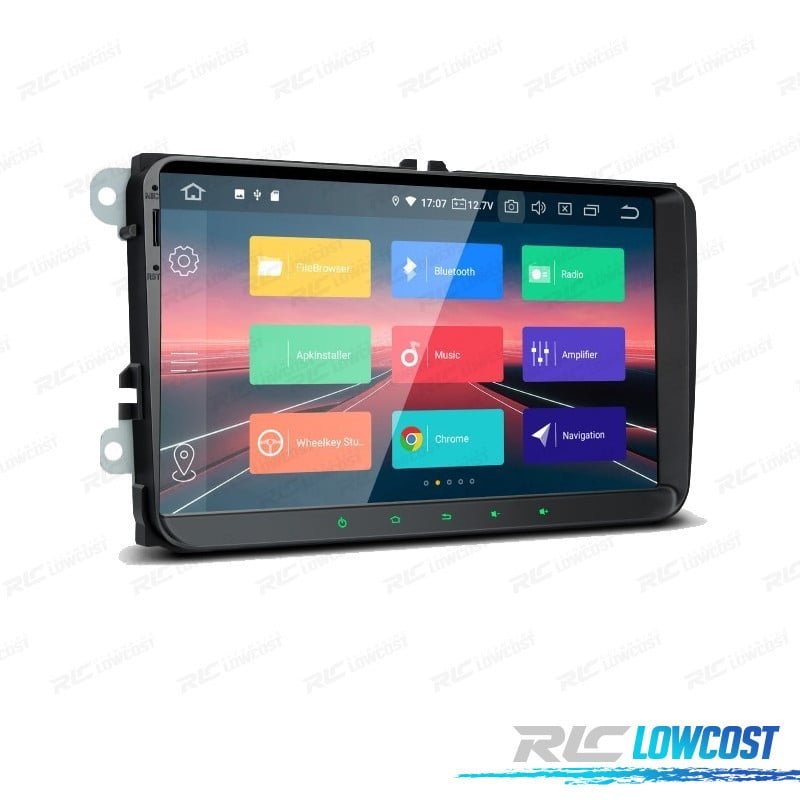 Radio GPS Android 14 PARA Volkswagen VW SEAT Skoda LCD Tactil