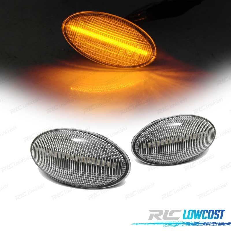 Intermitente Suzuki Grand Vitara Swift SX4 Jimny OPEL Agila FIAT Sedici LED Lateral Dinamico Blanco | TDH Performance