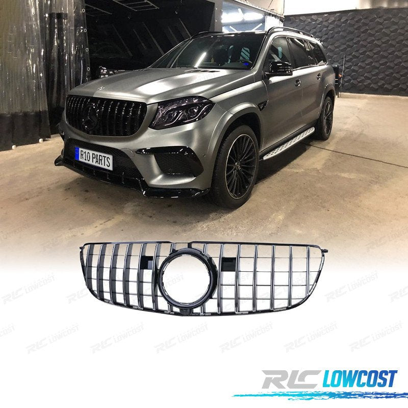 Parrilla Mercedes GLS X166 15-19 LOOK AMG GT Negro Cromo | TDH Performance