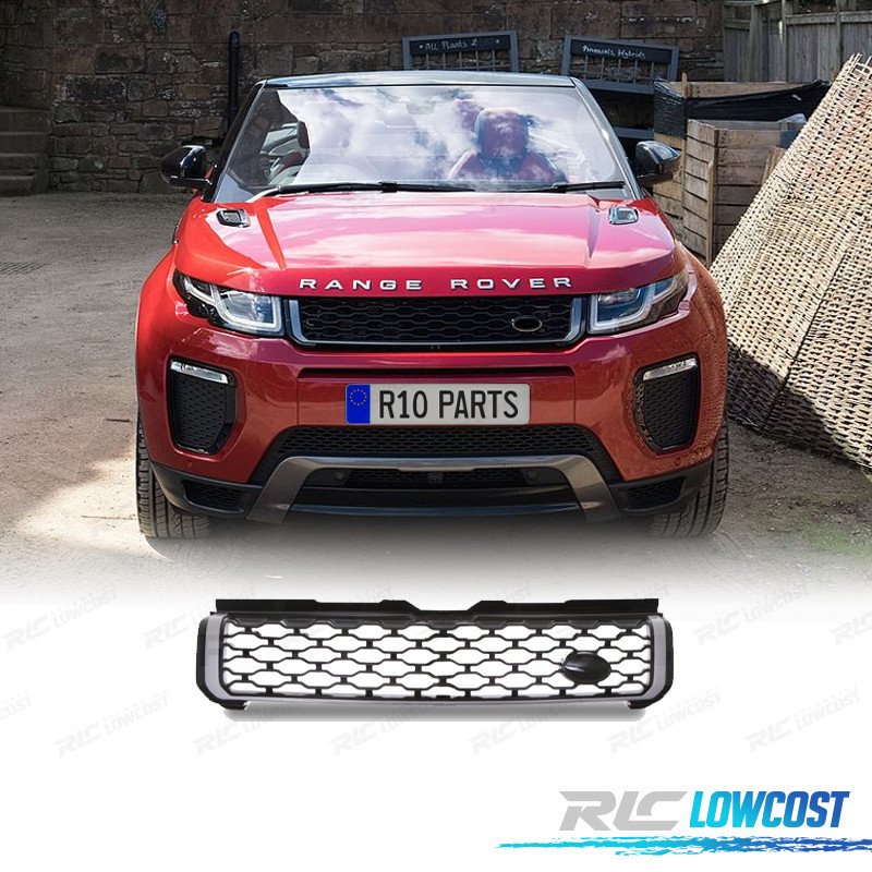 Parrilla Range Rover Evoque LOOK Dynamic Negro Plata | TDH Performance