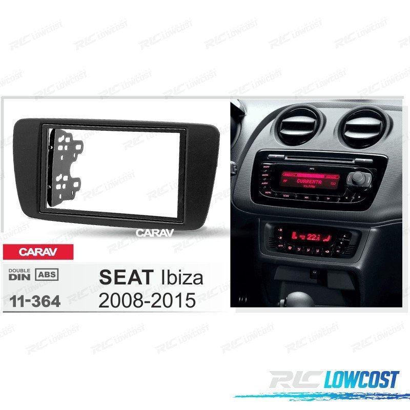 Marco Negro Radio 2-din PARA SEAT Ibiza 08-15