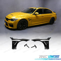 KIT 2 Aletas BMW F30 F31 LOOK M4 Moldura Negro | TDH Performance