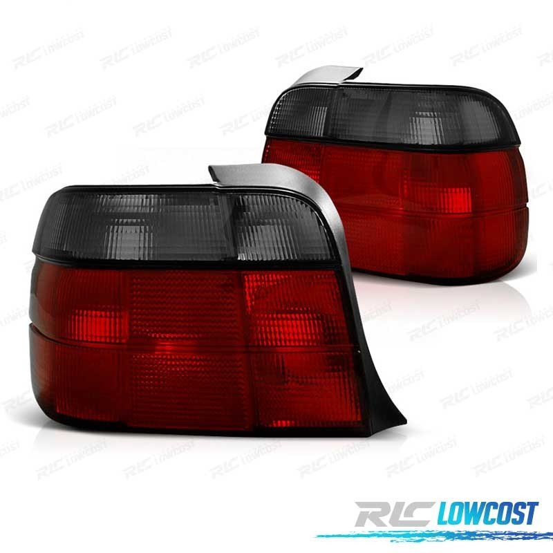 Pilotos BMW E36 Compact 90-99 ROJO Ahumado LEX | TDH Performance