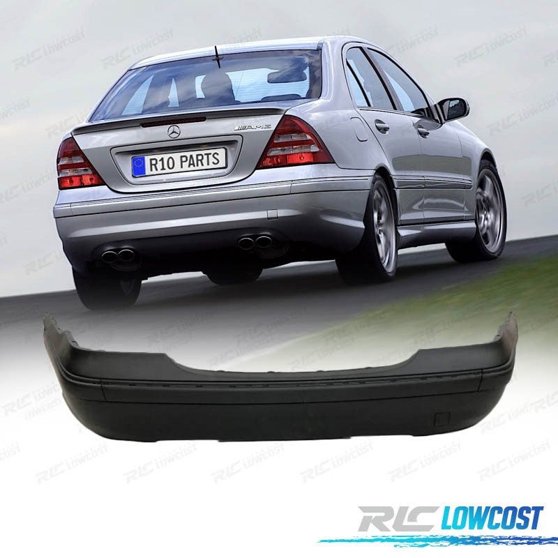 Paragolpes Trasero Mercedes Clase C W203 Sedan 01-07 LOOK C32 AMG | TDH Performance