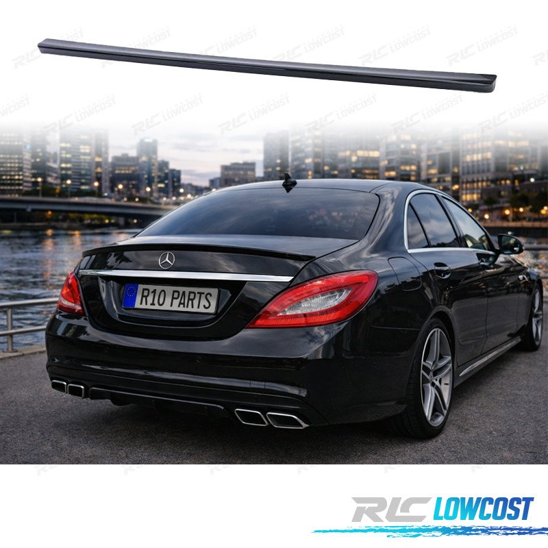 Aleron Pestaña Mercedes CLS C218 11-18 LOOK AMG Negro Brillo | TDH Performance