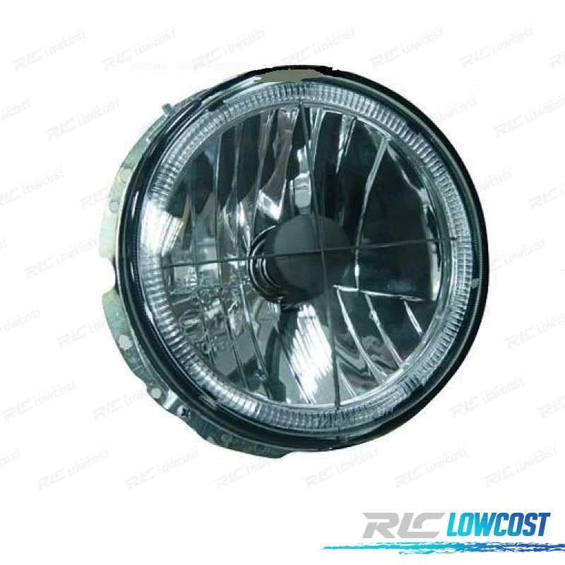 Faros Volkswagen VW GOLF MK1 74-83 OJOS Angel Ahumado Fondo Cromo | TDH Performance
