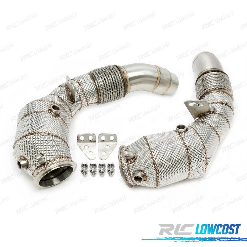 Supresor Downpipe BMW M6 F12 F13 F06 12-18 Catalizador Escudo Termico