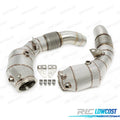 Supresor Downpipe BMW M5 F10 10-17 Catalizador Escudo Termico