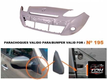 Paragolpes Delantero Renault Clio Nuevo Ref. 620224984R