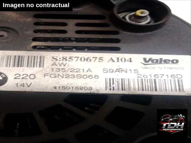 Alternador BMW X5 Xdrive 30 (2013) Ref. 12318570675