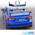 Aleron Honda Civic Sedan 23- LOOK TYPE R Negro Brillo | TDH Performance