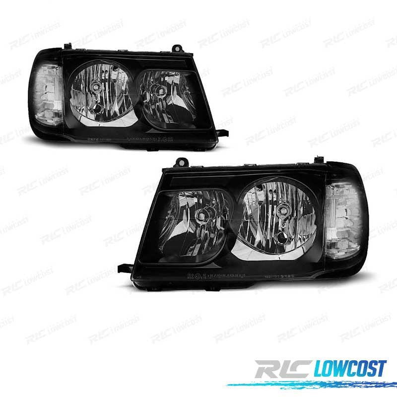 Faros Toyota LAND Cruiser Fj100 98-04 Negro