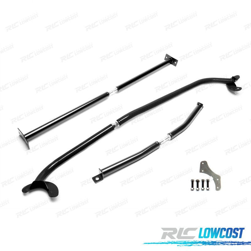 KIT Barras Estabilizadoras Ajustables SEAT Toledo 1M 99-04 Negro