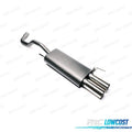 Silencioso Escape PARA Volkswagen VW POLO 1994-2001 X2 | TDH Performance