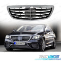 Parrilla Mercedes W222 18-20 LOOK S65 Negro Cromo | TDH Performance