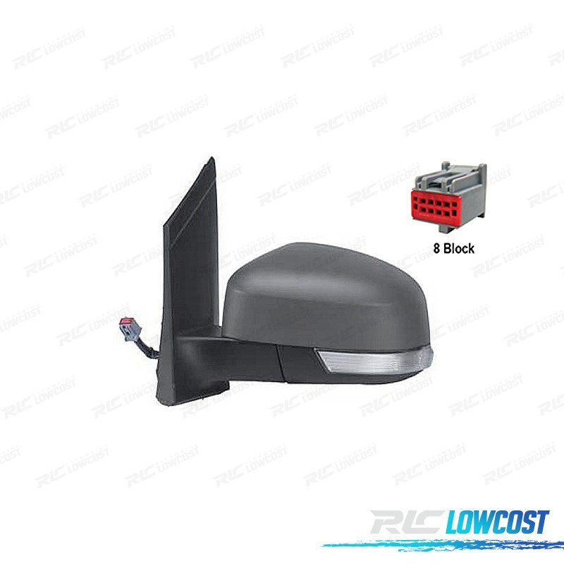 Espejo Completo Izquierdo FORD Focus 07-12 Termico | TDH Performance