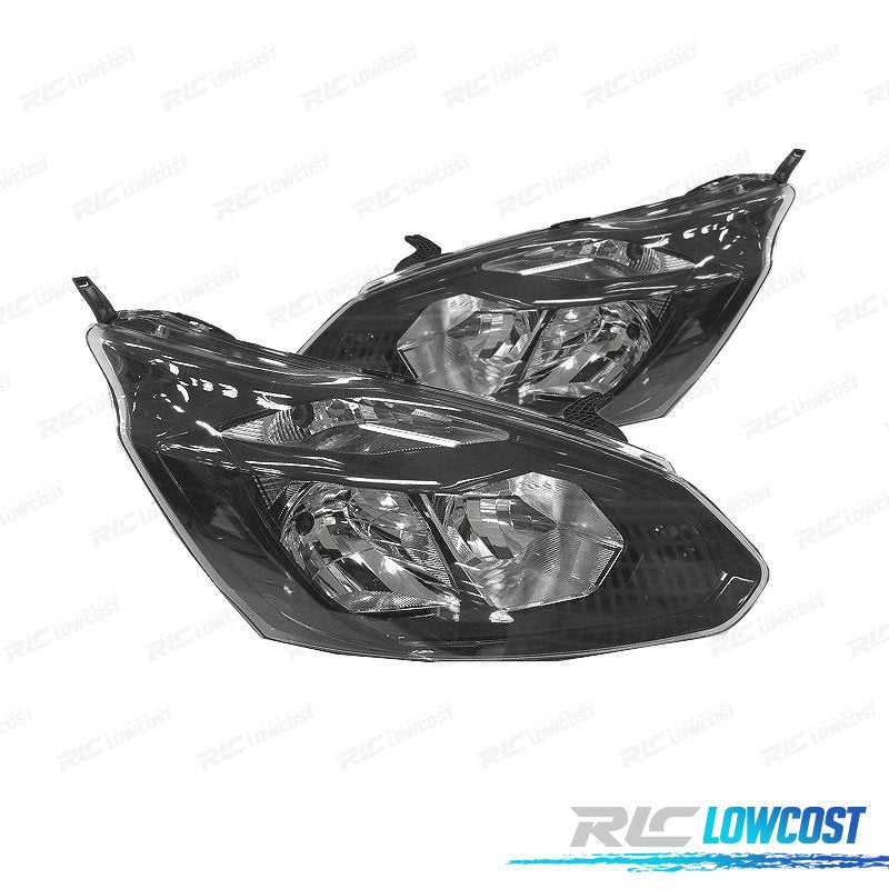 Faros FORD Transit Custom 13-19 Negro