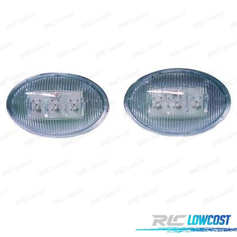 Intermitentes Laterales LED OPEL Astra F Corsa B C Tigra 91-06 Fondo Cromado | TDH Performance