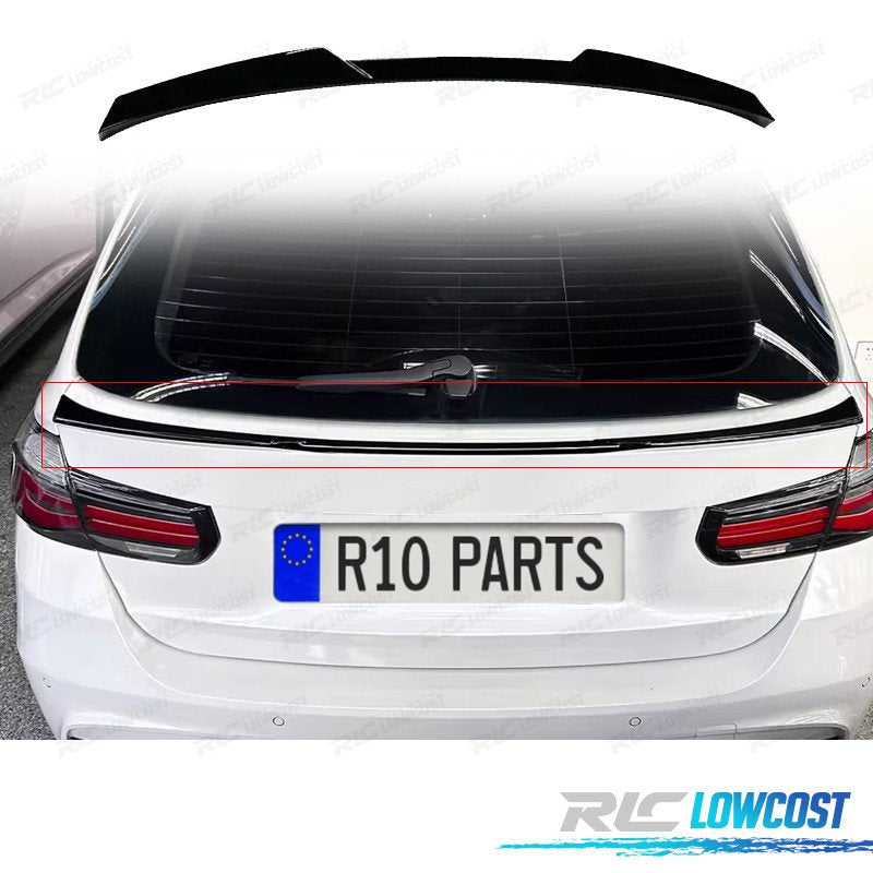 Aleron Spoiler BMW F31 Touring LOOK M Negro Brillo | TDH Performance