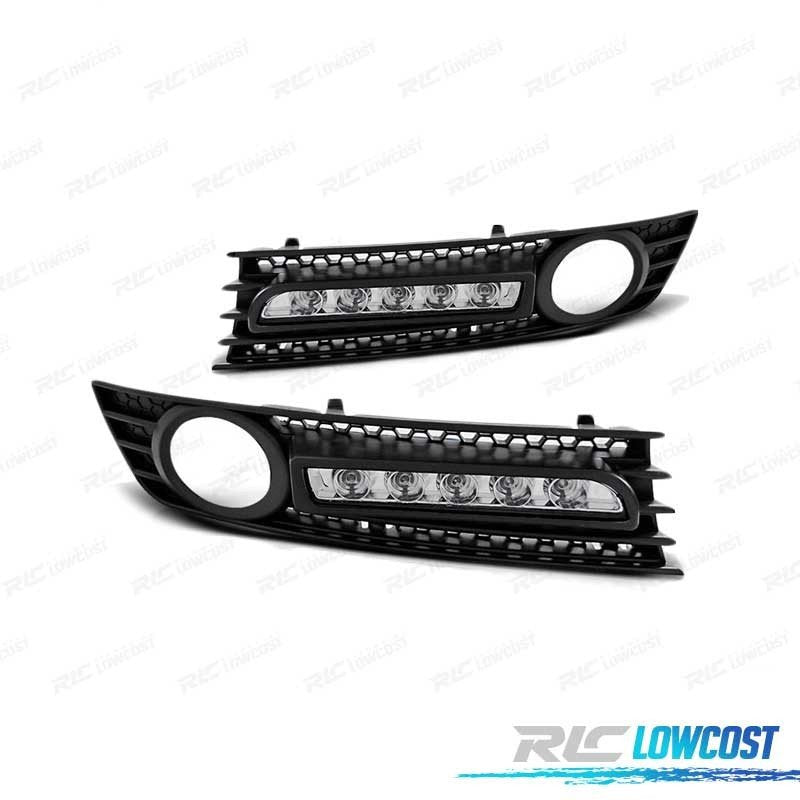 Rejilla LUZ Diurna AUDI A4 01-04 Negro