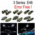 KIT 16 Bombillas LED Interior BMW E46 Sedan Coupe 328I 330I 330xi 325ci 323ci 328ci 330ci M3 99-05 | TDH Performance