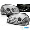 Faros PARA OPEL Corsa B 93-00 LUZ Diurna Cromados