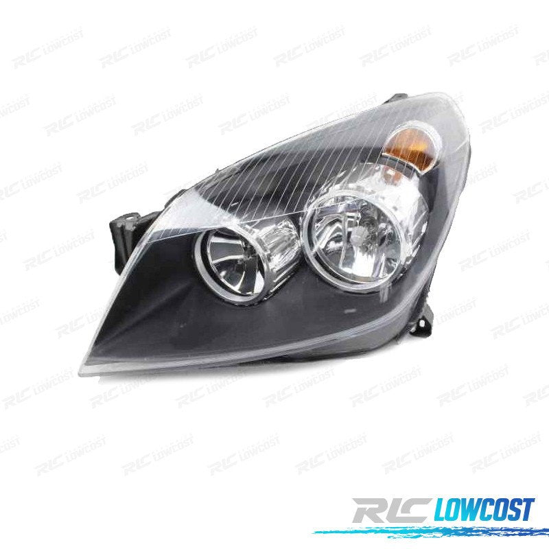FARO IZQ PARA OPEL Astra H Fondo Negro 04-11 | TDH Performance
