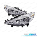 Faros CON Lente Peugeot 207 06-