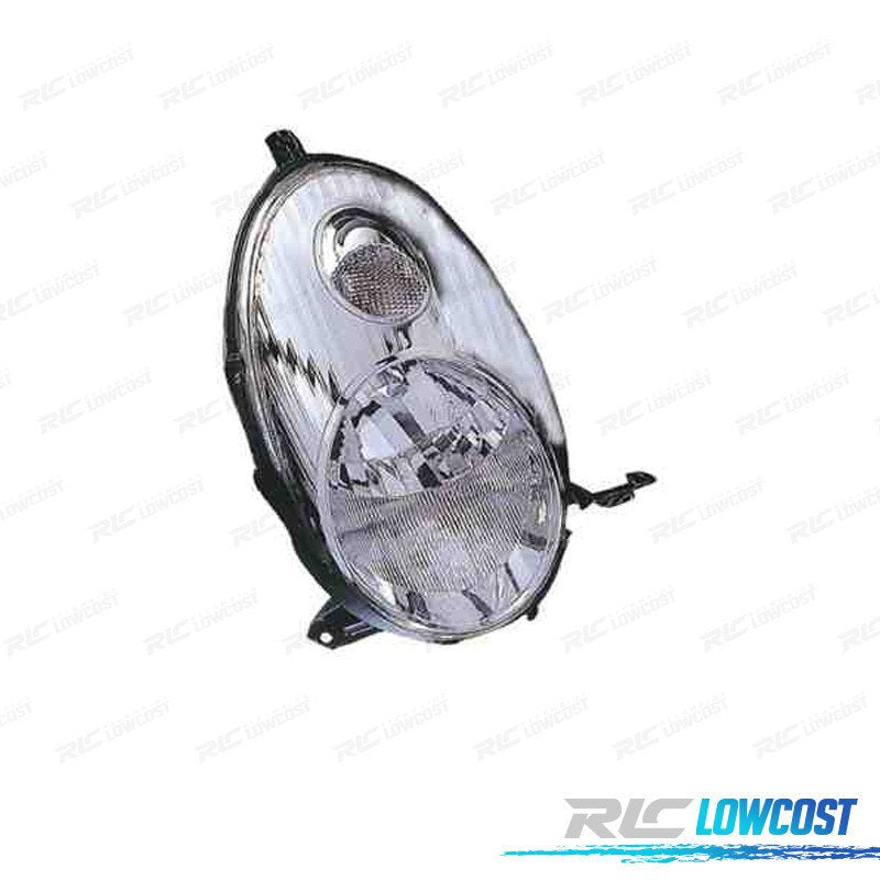 FARO IZQ PARA Nissan Micra K12 03-07 Fondo Cromado