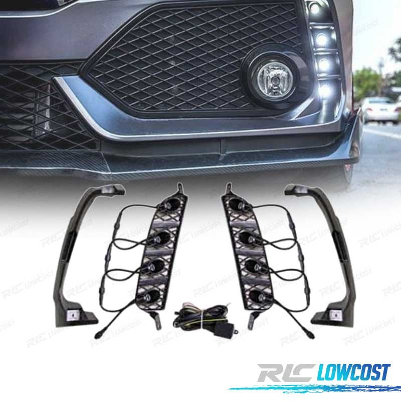 KIT LUZ Diurna Honda Civic 16-20 DRL Paragolpes TYPE R