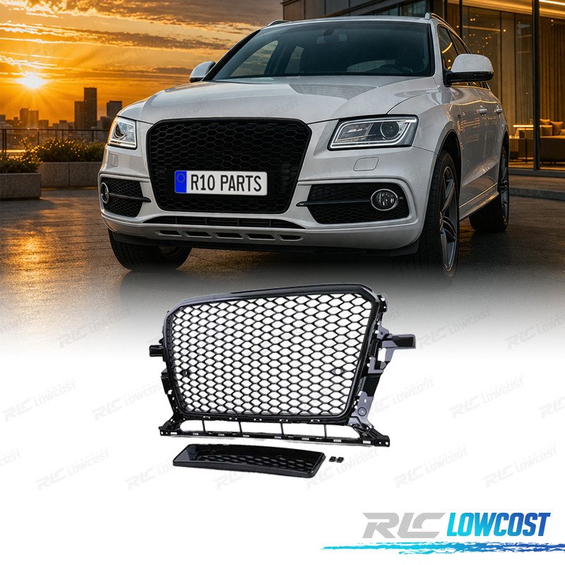 Parrilla AUDI Q5 8R 12-16 LOOK RS Negro | TDH Performance