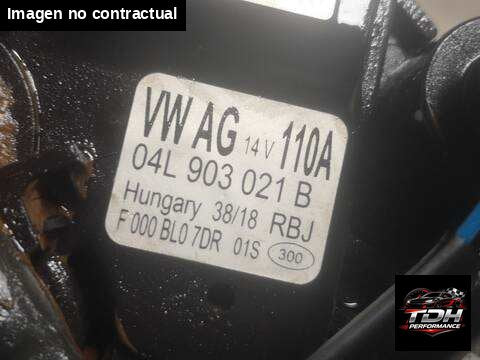 Alternador SEAT Ibiza Dgtd (2018) Ref. 04L903021B