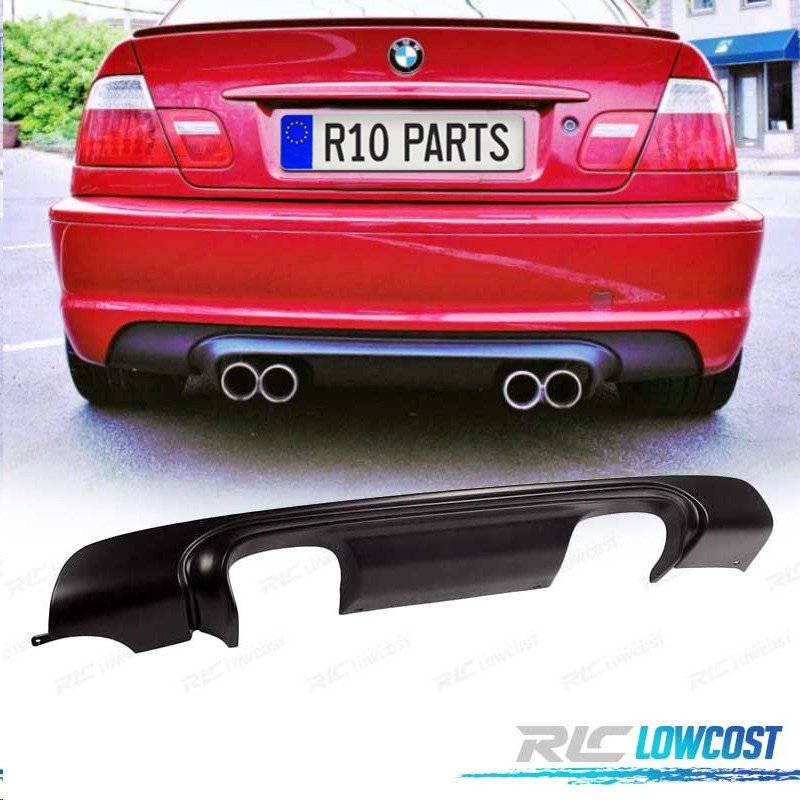 Difusor BMW E46 Coupe Cabrio Sedan Touring 98-05 LOOK M3 CSL | TDH Performance