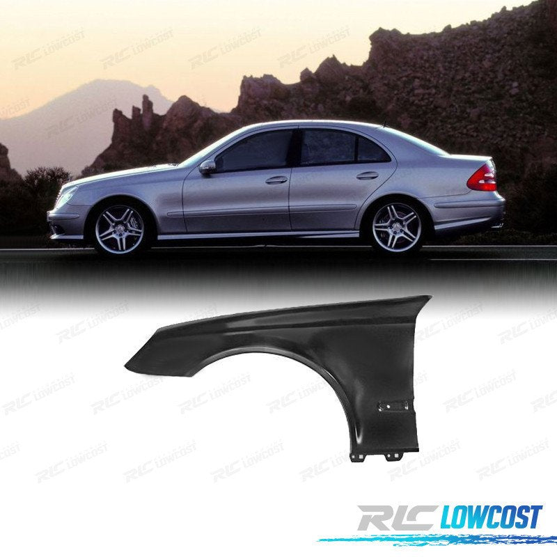 Aleta IZQ PARA Mercedes Clase E W211 02-09 Aluminio