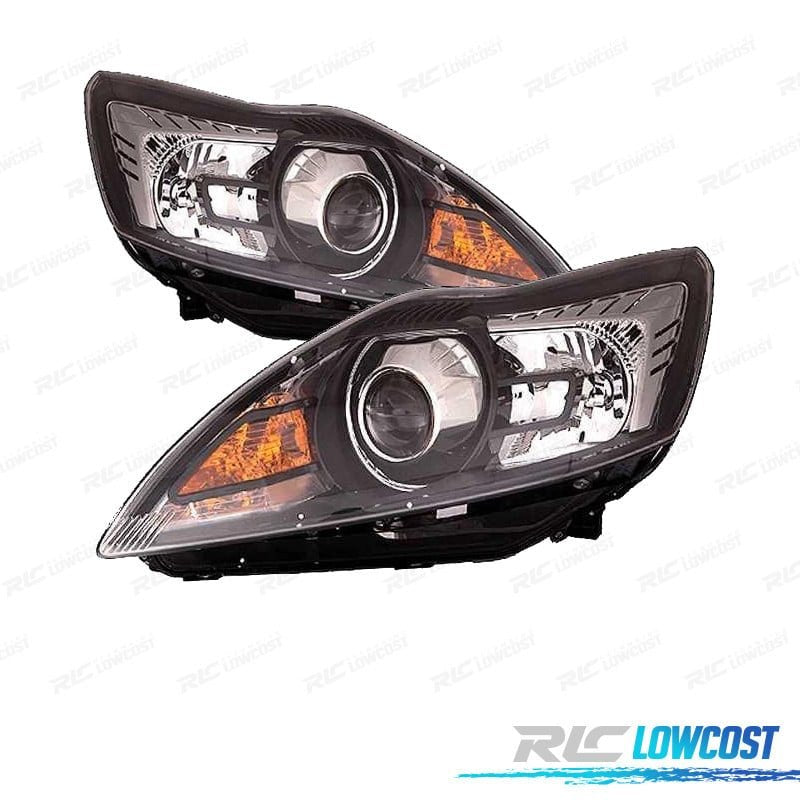 Faros Xenon PARA FORD Focus III 08-10 Fondo Negro | TDH Performance