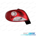 Piloto IZQ PARA Peugeot 206 PLUS 09- Blanco ROJO